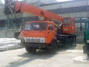 Автокран на базе Камаза телескоп г/п 16 тонн
