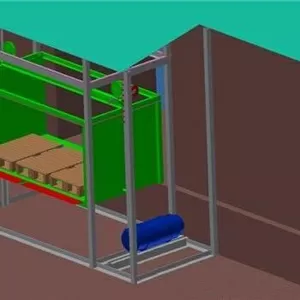 Подъемник рамповый электрический 