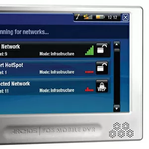 Продам портативный медиацентр Archos 705 