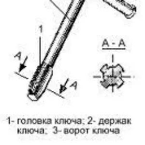 Ключ для сборки алюминиевых радиаторов