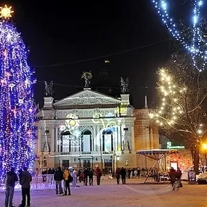 Новый год и Рождество в Львове