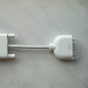 Переходник Apple DVI на VGA,  новый оригинал.