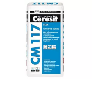 Клей для природного камня Ceresit CM-117 25 кг.