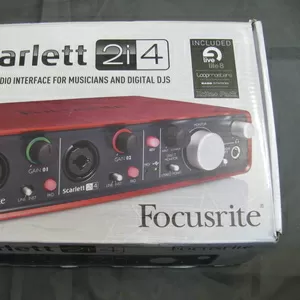 Продам звуковую карту Focusrite SCARLETT 4i2