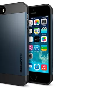 Чехол Slim Armor Deep Blue. В наличии! [Чехлы для iPhone 5/5s]