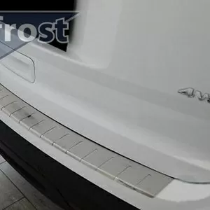 Накладка на бампер с загибом для Ford Explorer 2012-