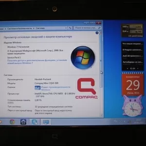 Продам ноутбук Hewlett-Packard Compaq Mini CQ10-500