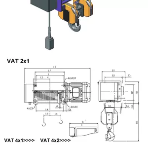 Таль електрична болгарська Т01,  Т02,  Т35,  VAT стаціонарний 0, 5-8 т