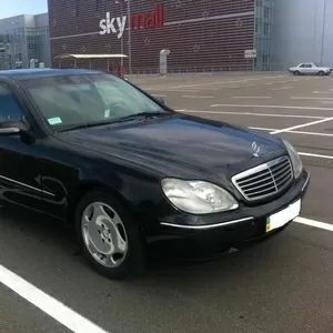 Продам БРОНИРОВАННЫЙ MERCEDES S500 W220 B-6 1999