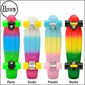 Скейтборд/скейт Penny Board Fades Градиент/Мультиколор