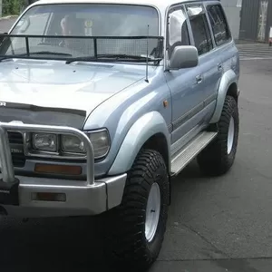 Аирдефлектор капота (мухобойка) Toyota Land Cruiser 80