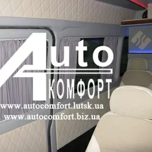 шторки автомобильные в Mercedes-Benz Sprinter Volkswagen LT 