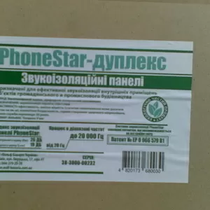 Звукоизоляционные панели PhoneStar-дуплекс