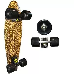 Скейт Penny Board Leopard Limited Edition