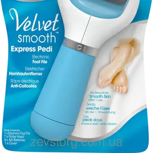 Электрическая роликовая пилка для стоп Scholl Velvet smooth