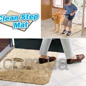 СУПЕРВПИТЫВАЮЩИЙ ПРИДВЕРНЫЙ КОВРИК CLEAN STEP MAT