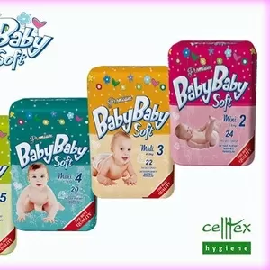 Детские подгузники Baby Baby Soft (Словакия).