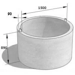 Колодезные бетонные кольца кс 15-9 купить в Николаеве