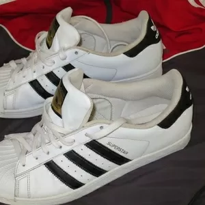 Продам легендарные кроссовки ADIDAS SUPERSTAR оригинальные 100 %, 43 p