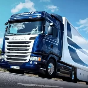 Облегченный комплект гидравлики на тягач Scania