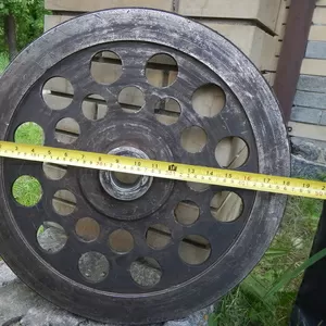Продам  ведущее колесо пилорамы Ритм (см. фото),  усовершенствованное с улучшенной конусной посадкой на вал. с чертежами вала.