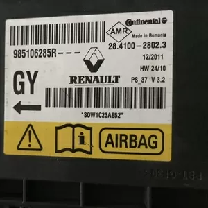 Бу блок управления Airbag Renault Megane 3,  Scenic 3,  985106285R