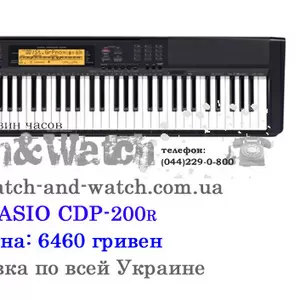 купить цифровое пианино CASIO CDP-200 СО СКЛАДА,  ЦЕНА 6460 ГРН