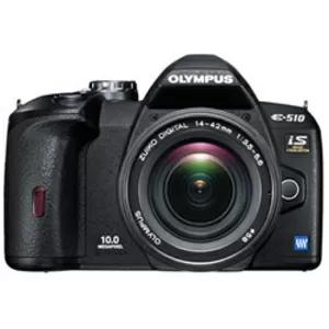 продам зеркальный фотоаппаратOlympus e510 kit объектив 14-42 1/3, 5 - 5